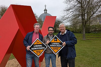 Martin Clarke, Brian Greenwood and Toni Zapata-Webborn