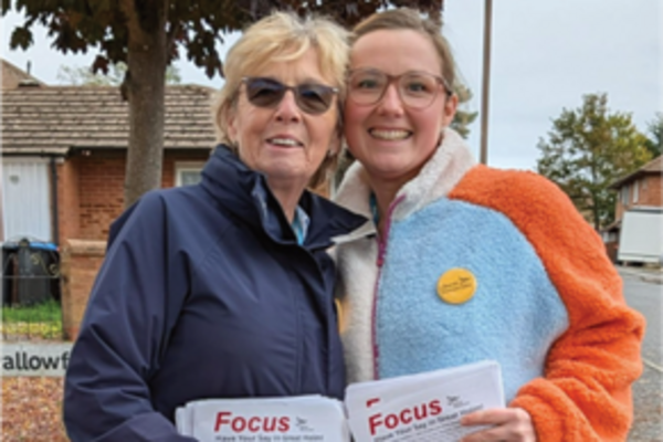 Councillors Marie Bradburn and Kerrie Bradburn