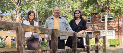 Photo showing Shawna Barnes, Peter Cannon and Saleena Raja