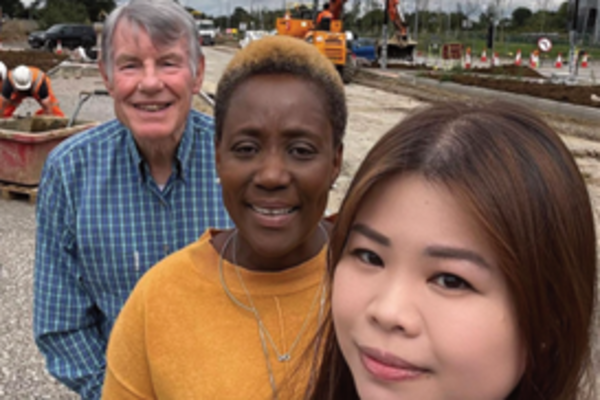 Broughton Team, Sam Crooks, Nana Ama Ofori-Atta and Wing Tsang