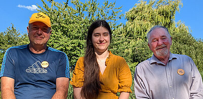 Scott Humphries, Sophie Bell, Alan Mallyon