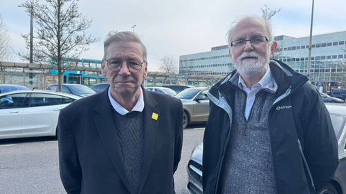 Cllr Paul Trendall and Cllr Graham Eaton