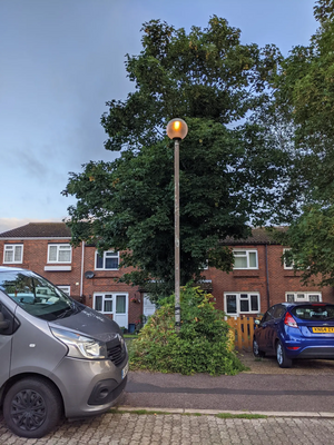 Outdated Lamp Post