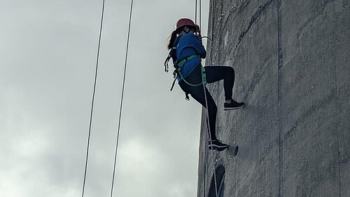 Wing Abseiling